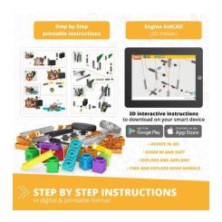 Конструктор Engino STEM& Роботицс Мини Сет в2 Фото 3