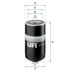 Фильтр масляный UFI 23.156.03 Фото