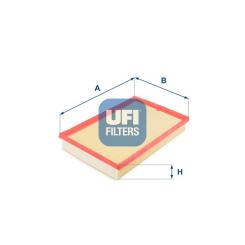 Воздушный фильтр для автомобиля UFI 30.158.00 Фото
