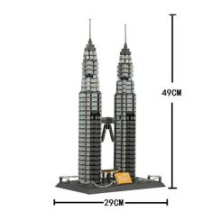 Конструктор Wange Башни Петронас, Малайзия Фото 1