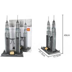 Конструктор Wange Башни Петронас, Малайзия Фото 2