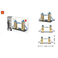 Конструктор Wange Тауэрский мост, Лондон, Англия Фото 4