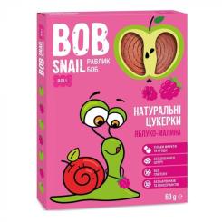 Конфета Bob Snail Равлик Боб Яблучно-Малина 60 г Фото