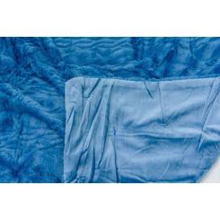 Плед MirSon 1002 Damask Blue 150x200 Фото 2