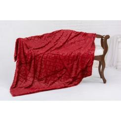 Плед MirSon 1025 Camellia Red 180x200 Фото