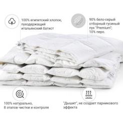Одеяло MirSon пухова Raffaello 050 літо 140х205 см Фото 1