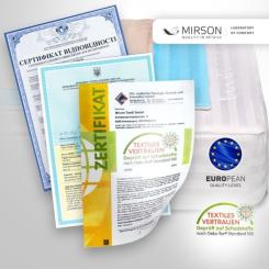 Наматрасник MirSon Deluxe Тенсель Фото 5