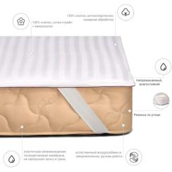 Наматрасник MirSon Deluxe с Тенсель (Modal) 337 70x190 см Фото 1