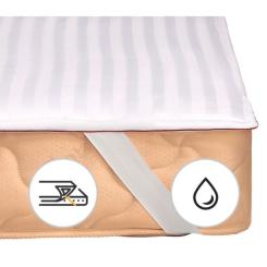 Наматрасник MirSon Deluxe Тенсель (Modal) 314 80x190 см Фото