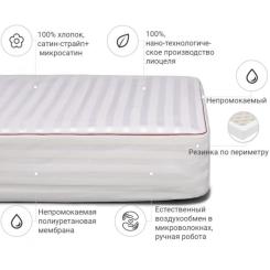 Наматрасник MirSon Deluxe Тенсель (Modal) 315 80x160 см Фото 1