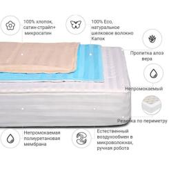 Наматрасник MirSon Royal Pearl Waterproof Aloe Vera 304/3 90x200 см Фото 1