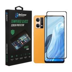 Стекло защитное BeCover Oppo Reno7 Black Фото