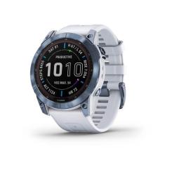 Смарт-часы Garmin fenix 7X Sapph Sol Mineral Blue, GPS Фото
