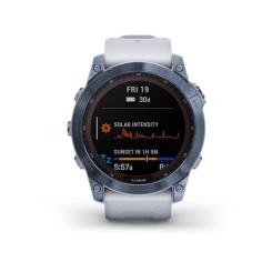 Смарт-часы Garmin fenix 7X Sapph Sol Mineral Blue, GPS Фото 1