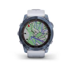 Смарт-часы Garmin fenix 7X Sapph Sol Mineral Blue, GPS Фото 3