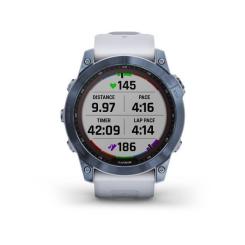 Смарт-часы Garmin fenix 7X Sapph Sol Mineral Blue, GPS Фото 6
