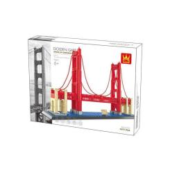 Конструктор Wange Мост Золотые Ворота, США Фото 2