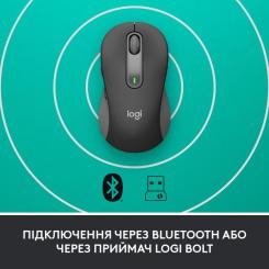 Мышка Logitech Signature M650 Wireless for Business Graphite Фото 2