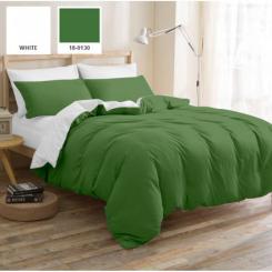 Постельное белье MirSon Бязь Premium Green Diego 175х210 Фото