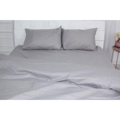 Постельное белье MirSon Бязь Premium Light Gray 110х140 Фото 2