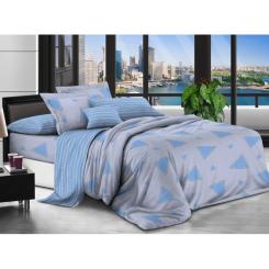 Постельное белье MirSon Бязь Premium №106 Paula 2 175х210 Фото
