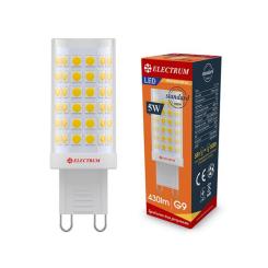 Лампочка Electrum 5W Cer LC-15 G9 3000K Фото 1