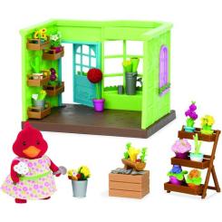 Игровой набор Li'l Woodzeez Цветочный магазин, маленький Фото 4