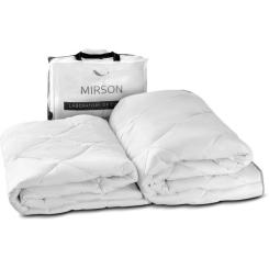 Одеяло MirSon хлопковое №1413 Bianco Зимнее 110x140 см Фото 4