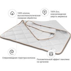 Одеяло MirSon вовняна Екстра Преміум 026 демі 200x220 см Фото 1