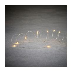 Гирлянда Luca Lighting Струна серебряная 13 м теплый белый Фото