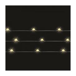 Гирлянда Luca Lighting Струна серебряная 13 м теплый белый Фото 1