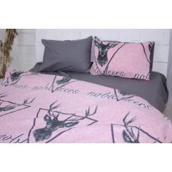 Постельное белье MirSon Бязь 17-0516 Noble deers pink Детский Фото 2