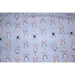 Постельное белье MirSon Бязь 17-0527 Bunnies Односпальний Фото 3