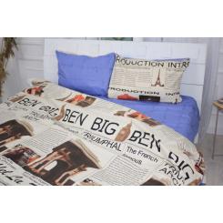 Постельное белье MirSon Бязь 17-0536 Big Ben 110х140 Фото 2