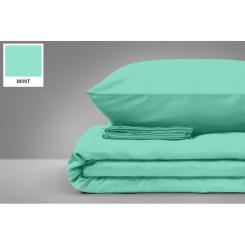 Постельное белье MirSon Бязь Premium 11-2208 Mint 2х160х220 Фото 1