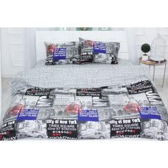 Постельное белье MirSon Бязь Premium 17-0034 Celeste 2х160х220 Фото 1