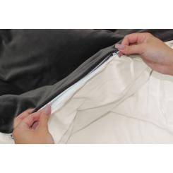 Постельное белье MirSon Велюр Winter Delicate 28-0068 Camelia Євро Фото 4