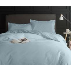 Постельное белье MirSon Сатин 0843 Grey Blue 160х220 Фото