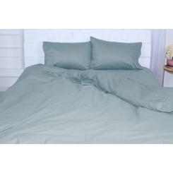 Постельное белье MirSon Сатин 0843 Grey Blue 160х220 Фото 2