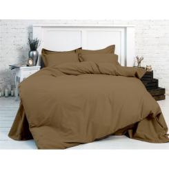 Постельное белье MirSon Сатин Premium 0211 Cacao 2х160х220 Фото 1