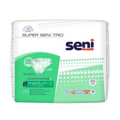 Подгузники для взрослых Seni Super Trio Medium 10 шт Фото