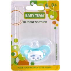 Пустышка Baby Team силиконовая,классическая, 0+ мес Фото 2