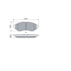 Тормозные колодки Bosch 0 986 424 818 Фото 5