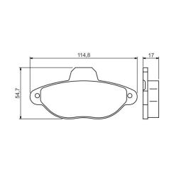 Тормозные колодки Bosch 0 986 495 255 Фото 3