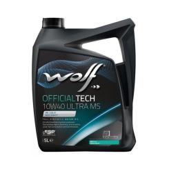 Моторное масло Wolf OFFICIALTECH 10W40 ULTRA MS 5л Фото