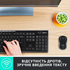 Комплект Logitech MK270 Wireless UA Black Фото 10