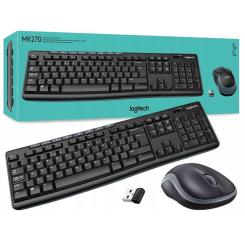 Комплект Logitech MK270 Wireless UA Black Фото 1