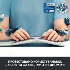 Клавиатура Logitech ERGO K860 Bluetooth/Wireless UA Black Фото 4