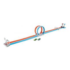 Автотрек Hot Wheels Портативный "Двойная петля" Фото 2