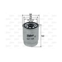 Фильтр топливный Valeo 587738 Фото